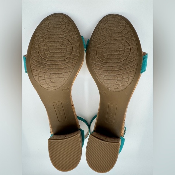 Bandolino Armory Sandal Heeled with Cork Detail NWOT - Picture 5 of 7